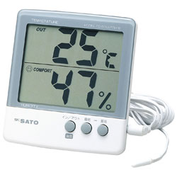 Đồng hồ đo nhiệt độ độ ẩm Sato PC-5000TRH II 